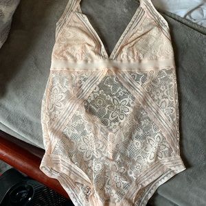 Aerie | Halter Lace Bodysuit